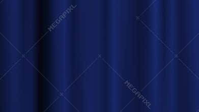 Blue curtain background in motion in the foreground. Made in After-Effects.