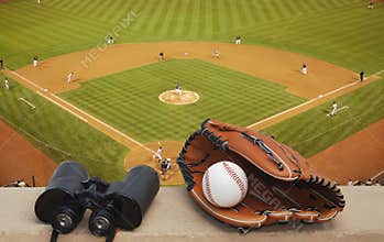 At the ball game