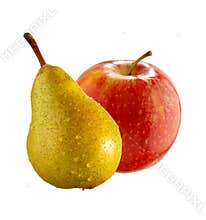 Apple and pear