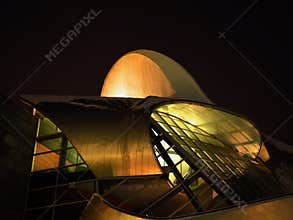 Unique Architecture Of The Edmonton Alberta Art Gallery