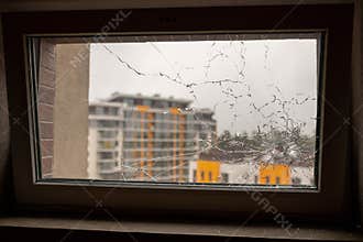 Photography to theme war destroyed Ukraine it russian troops