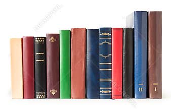 Books in a row