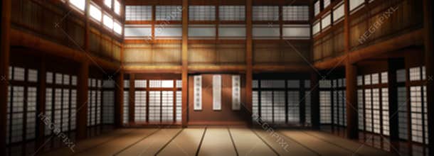 Wide Angle Dojo Background