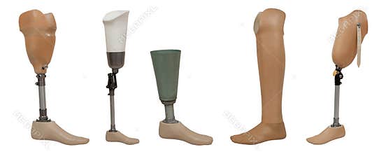 Five prosthetic leg