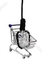 Basket of commodities on gibbet