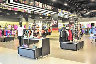 Sportswear store