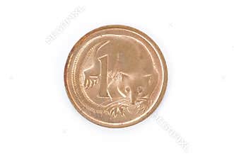 Old Australian One Cent Coin
