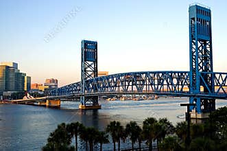 City drawbridge