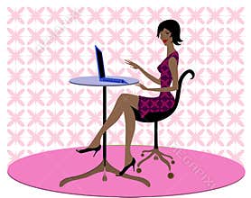 African American career woman