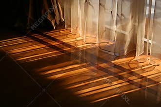 Sunlight through Curtains