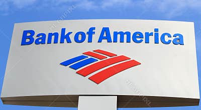 Bank of America Sign