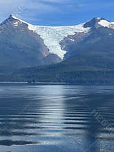 Endicott Arm near Juneau in Alaska