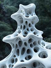 Nanostructured layers detailed textures inspired by nanoscale patterns in biomaterials