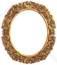 Antique gilded Frame