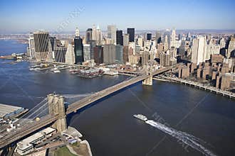 Brooklyn Bridge, New York.