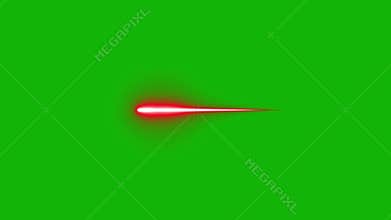 Laser blaster shooting top Resolution green screen video 4k