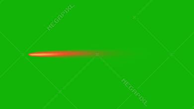 Laser blaster shooting top Resolution green screen video 4k