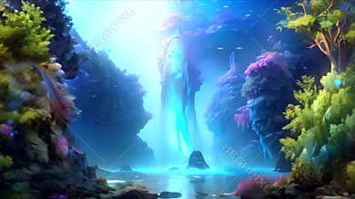 Mystical beauties of the underwater world