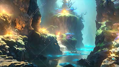 Mystical beauties of the underwater world