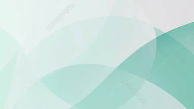 Captivating green and white abstract background with wavy shapes, modern and artistic, perfect for websites