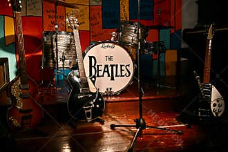 The Beatles Story Museum in Liverpool, England