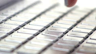 Teenage girl typing; 2