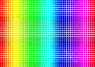 Colour spectrum grid