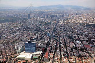 Mexico City Aerial