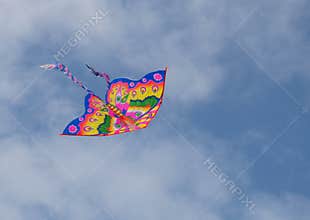 Colourful Kite in the Sky