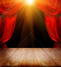 Theater curtains