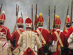 British Soldiers Marching