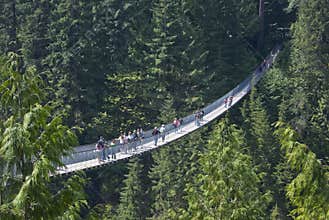 Capilano Suspension Bridge, Vancouver, Canada
