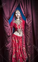 Hindu bride ready for marriage