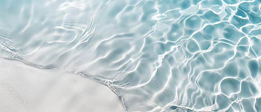 Clear Water Ripples Surface