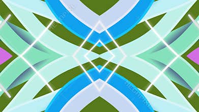 Abstract Geometric Pattern Animation Loop