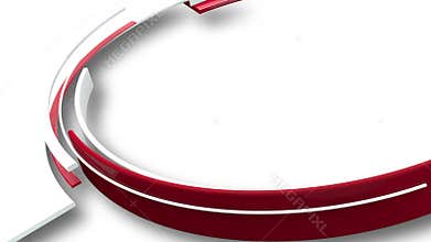 3D Curves Rotating Animation