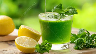 Detox revitalization process: natural cleanse, body purification, energy boost, promoting wellness, toxin removal, holistic