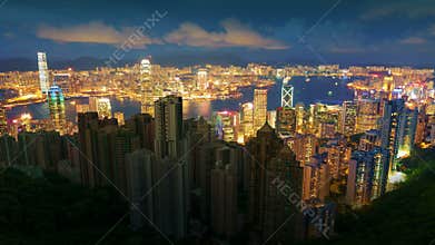 City Skyscrapers Blackout