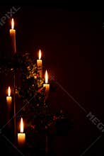 Christmas candles