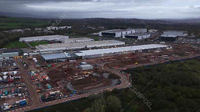 Expansion of data center in Cardiff, Wales, United Kingdom