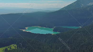Famous Black Lake in Durmitor park