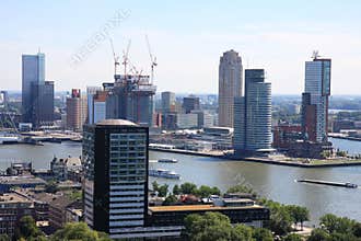 Head of south in Rotterdam City, Holland