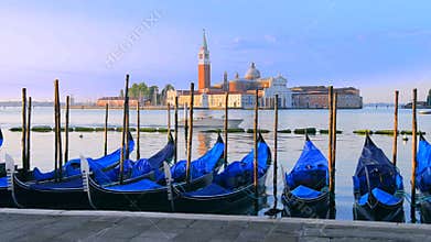 Gondolas in Venezia