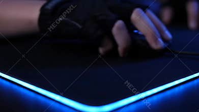 Black Screen Recording, a Test of Recording, Takes Place at Night at an Unknown Location