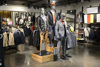 Men clothing store