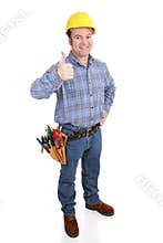 Real Construction Worker - Thumbsup