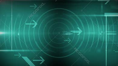 Abstract background arrow