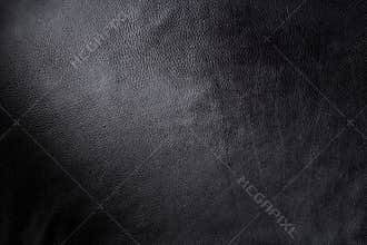 Black leather background