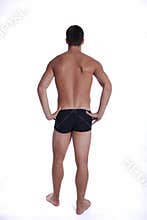 young male's body