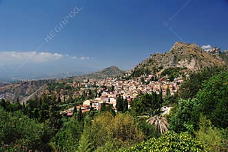 Landscape of taormina